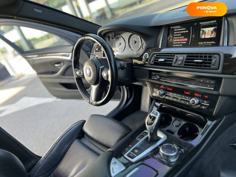 BMW 5 Series, 2016, Бензин, 4.39 л., 119 тис. км, Седан, Чорний, Дніпро (Дніпропетровськ) 44961 фото