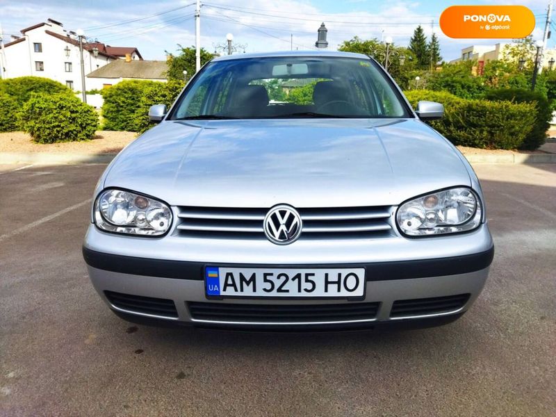 Volkswagen Golf, 2001, Бензин, 1.6 л., 123 тыс. км, Хетчбек, Серый, Житомир Cars-Pr-68915 фото