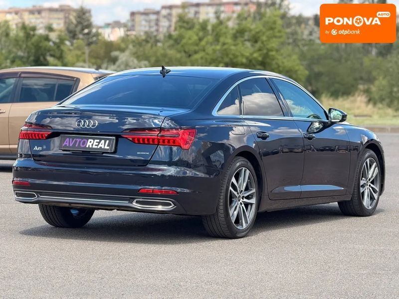 Audi A6, 2023 г., Бензин, 39 тыс. км, Седан, Синий, Кривой Рог AT-10425853 фото