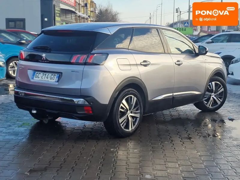 Peugeot 3008, 2021 р., Гібрид (MHEV), 151 тис. км, Позашляховик / Кросовер, Сірий, Вінниця AT-10411255 фото