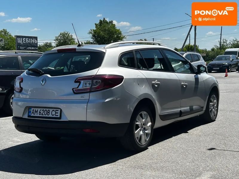 Renault Megane, 2013 г., Дизель, 186 тыс. км, Универсал, Серый, Житомир AT-10418234 фото