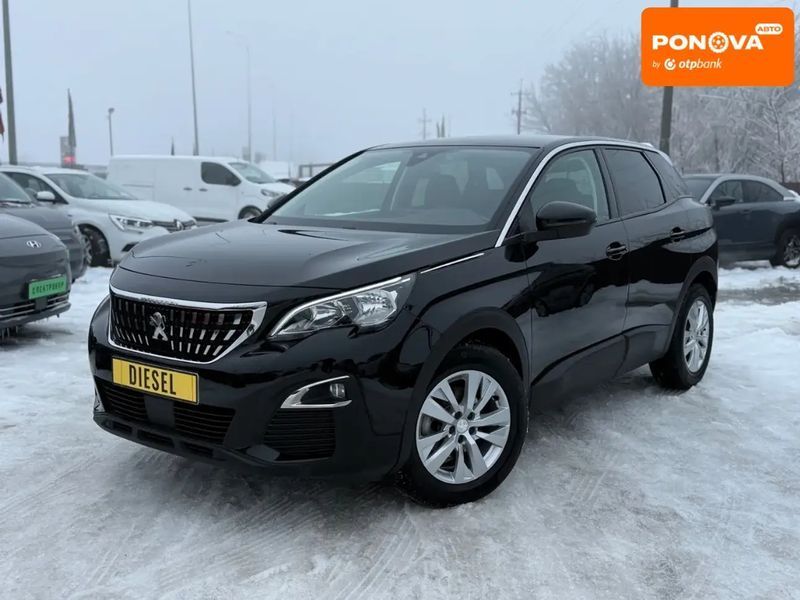 Peugeot 3008, 2019 г., Дизель, 166 тыс. км, Внедорожник / Кроссовер, Чорный, Винница AT-10408191 фото
