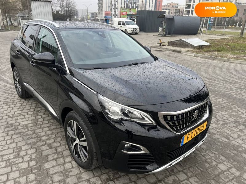 Peugeot 3008, 2018, Дизель, 1.5 л., 127 тис. км, Позашляховик / Кросовер, Чорний, Львів 24418 фото