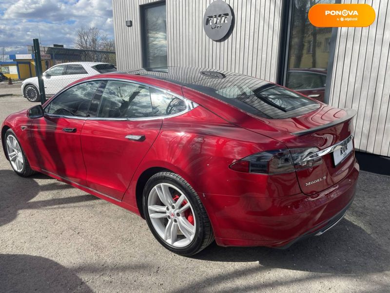 Tesla Model S, 2014, Електро, 136 тис. км, Ліфтбек, Червоний, Тернопіль 33460 фото