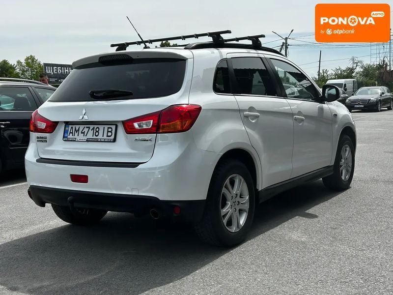 Mitsubishi ASX, 2014 р., Бензин, 187 тис. км, Позашляховик / Кросовер, Білий, Житомир AT-10418131 фото