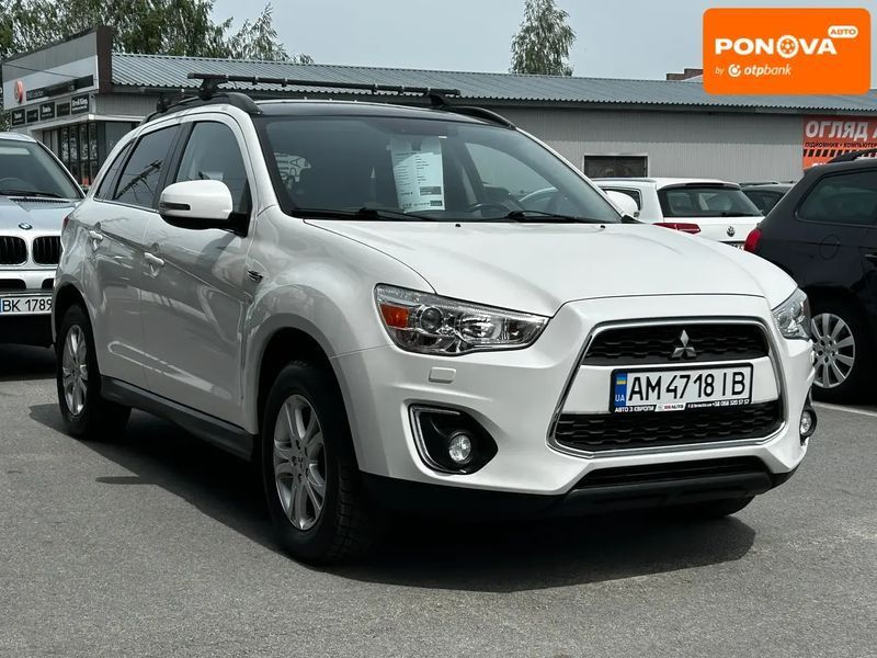 Mitsubishi ASX, 2014 р., Бензин, 187 тис. км, Позашляховик / Кросовер, Білий, Житомир AT-10418131 фото