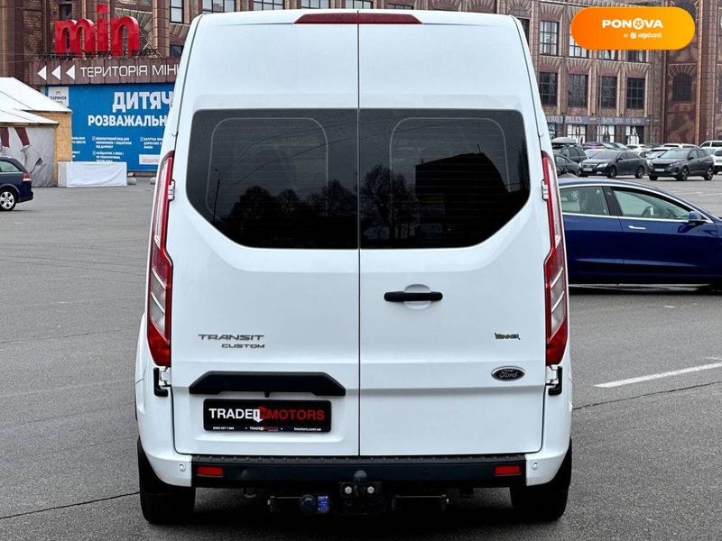 Ford Transit Custom, 2018, Дизель, 2 л., 82 тыс. км, Минивен, Белый, Киев 30265 фото