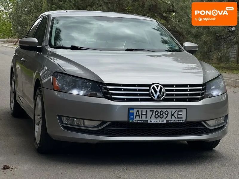 Volkswagen Passat, 2013 г., Газ пропан-бутан / Бензин, 122 тыс. км, Седан, Серый, Днепр (Днепропетровск) AT-10417131 фото