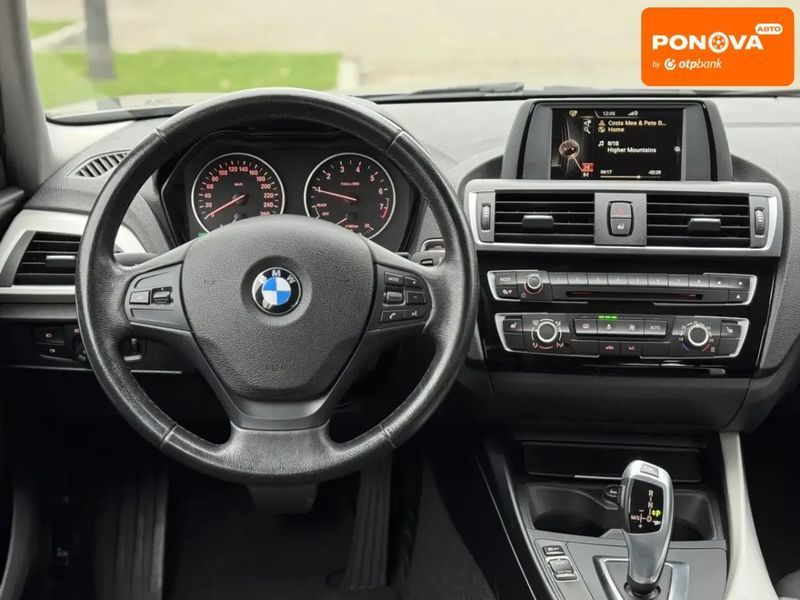 BMW 1 Series, 2017 р., Бензин, 142 тис. км, Хетчбек, Чорний, Дніпро (Дніпропетровськ) AT-10405858 фото