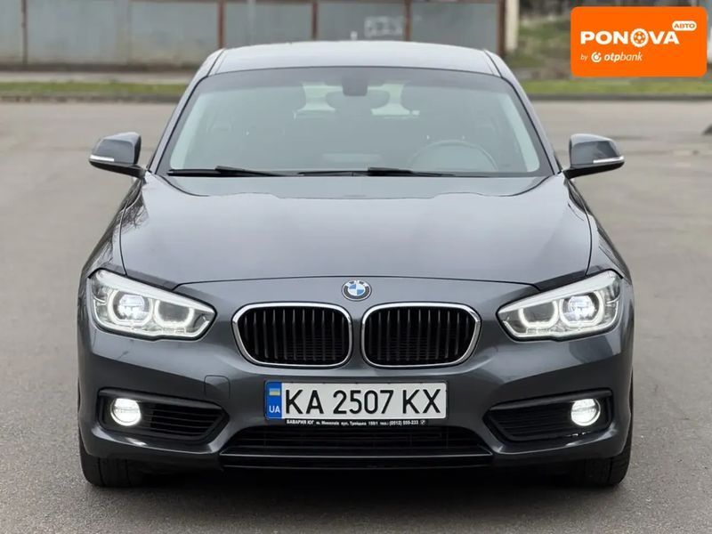 BMW 1 Series, 2017 р., Бензин, 142 тис. км, Хетчбек, Чорний, Дніпро (Дніпропетровськ) AT-10405858 фото