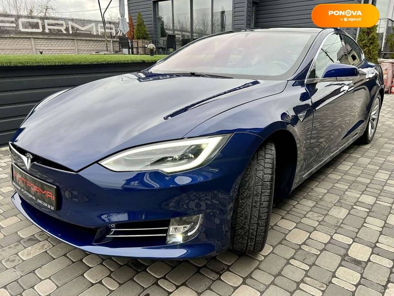 Tesla Model S, 2019, Електро, 52 тыс. км, Лифтбек, Синий, Киев 44771 фото