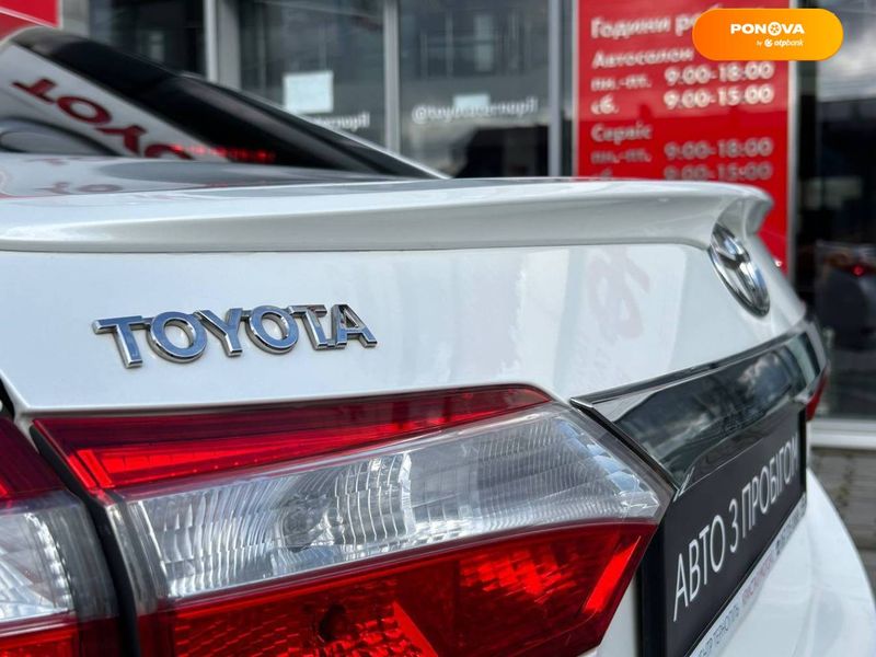 Toyota Corolla, 2015, Бензин, 1.6 л., 79 тис. км, Седан, Білий, Тернопіль 30416 фото