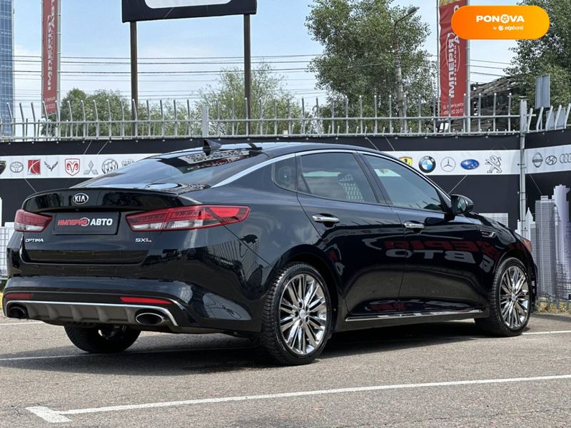 Kia Optima, 2016, Бензин, 2 л., 96 тис. км, Седан, Чорний, Київ 106930 фото