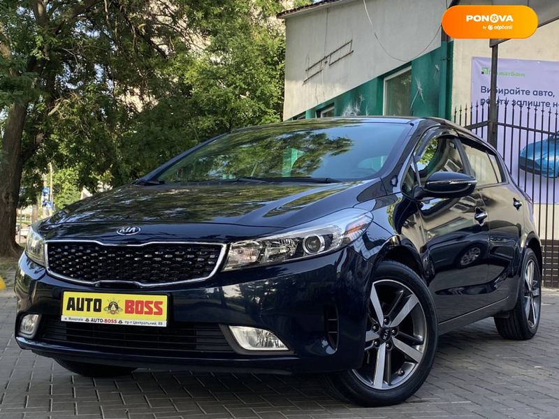 Kia Forte, 2017, Бензин, 2 л., 70 тис. км, Хетчбек, Синій, Миколаїв 102912 фото