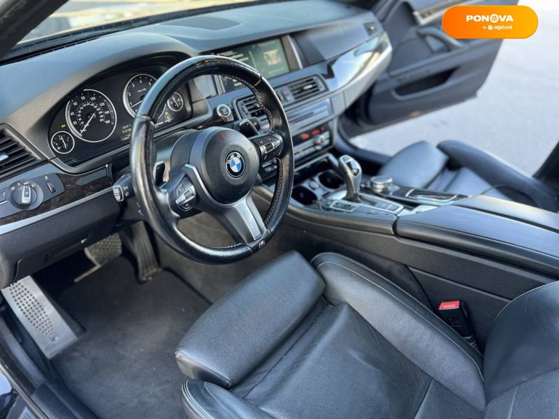 BMW 5 Series, 2016, Бензин, 4.39 л., 119 тис. км, Седан, Чорний, Дніпро (Дніпропетровськ) 44961 фото