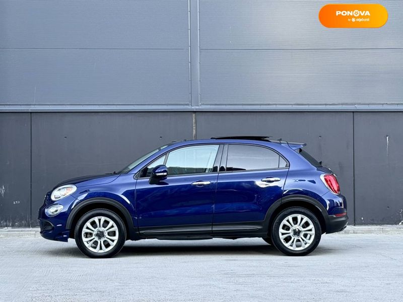 Fiat 500X, 2014, Бензин, 2.4 л., 132 тис. км, Позашляховик / Кросовер, Синій, Київ 97549 фото