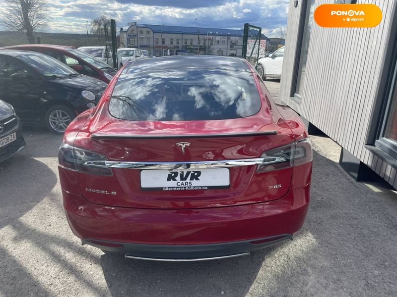 Tesla Model S, 2014, Електро, 136 тис. км, Ліфтбек, Червоний, Тернопіль 33460 фото