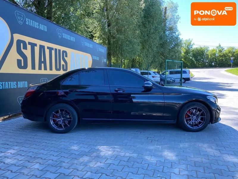 Mercedes-Benz C-Class, 2016 р., Бензин, 126 тис. км, Седан, Чорний, Хмельницький AT-10407324 фото