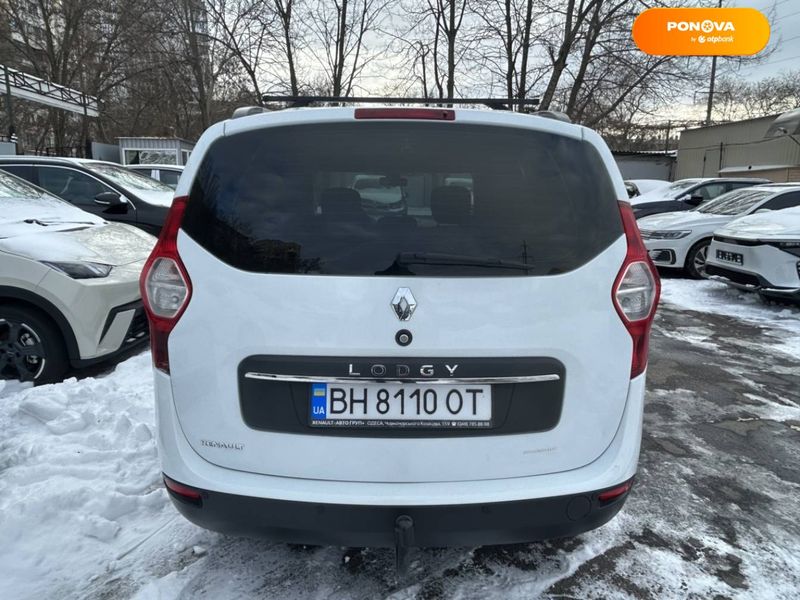 Renault Lodgy, 2021, Дизель, 1.5 л., 54 тис. км, Мінівен, Білий, Одеса 17602 фото