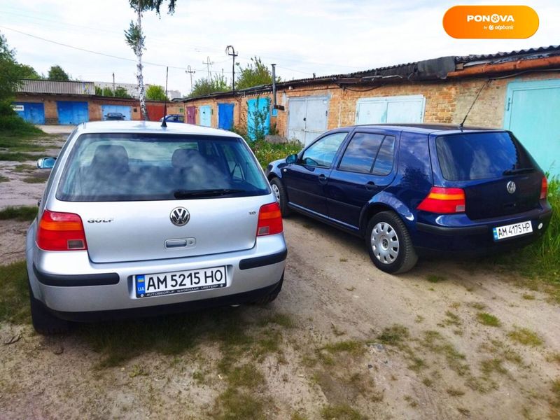 Volkswagen Golf, 2001, Бензин, 1.6 л., 123 тис. км, Хетчбек, Сірий, Житомир Cars-Pr-68915 фото