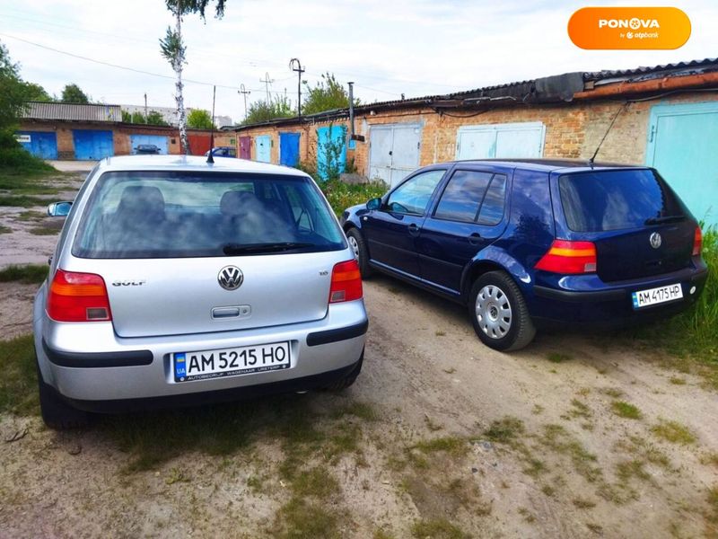 Volkswagen Golf, 2001, Бензин, 1.6 л., 123 тыс. км, Хетчбек, Серый, Житомир Cars-Pr-68915 фото