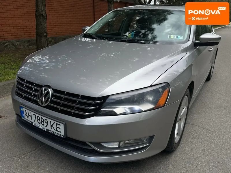 Volkswagen Passat, 2013 г., Газ пропан-бутан / Бензин, 122 тыс. км, Седан, Серый, Днепр (Днепропетровск) AT-10417131 фото