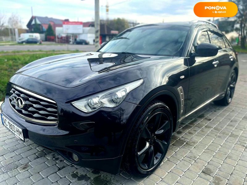 Infiniti FX 35, 2009, Бензин, 3.5 л., 176 тыс. км, Внедорожник / Кроссовер, Коричневый, Луцк Cars-Pr-65576 фото