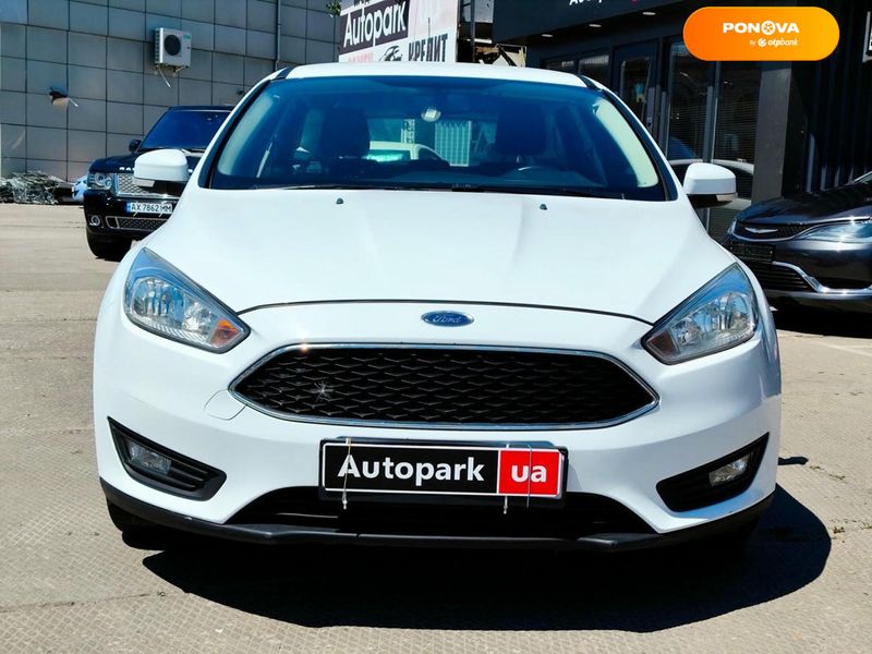 Ford Focus, 2016, Бензин, 1 л., 141 тыс. км, Универсал, Белый, Харьков 110234 фото