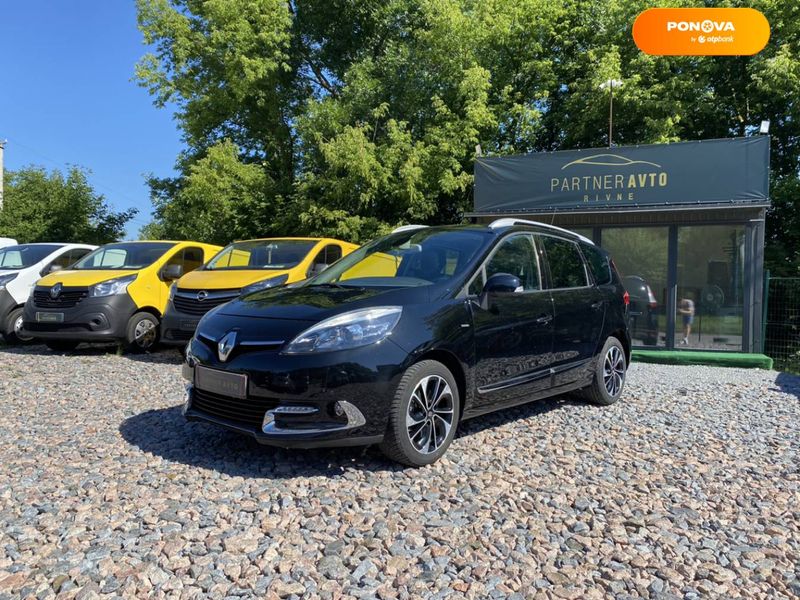 Renault Grand Scenic, 2015, Дизель, 1.6 л., 183 тис. км, Мінівен, Чорний, Рівне 103094 фото