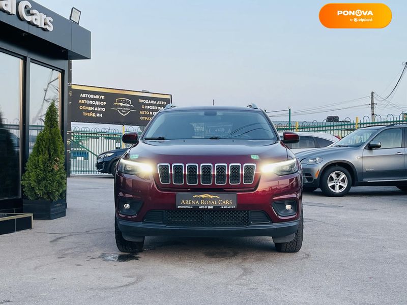 Jeep Cherokee, 2018, Бензин, 3.24 л., 88 тис. км, Позашляховик / Кросовер, Червоний, Харків 107324 фото