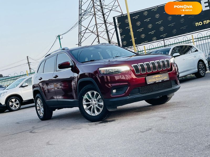 Jeep Cherokee, 2018, Бензин, 3.24 л., 88 тис. км, Позашляховик / Кросовер, Червоний, Харків 107324 фото