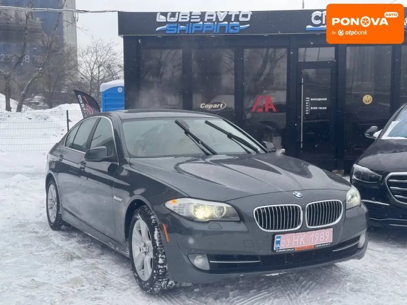 BMW 5 Series, 2012 г., Бензин, 209 тыс. км, Седан, Чорный, Киев AT-10409839 фото