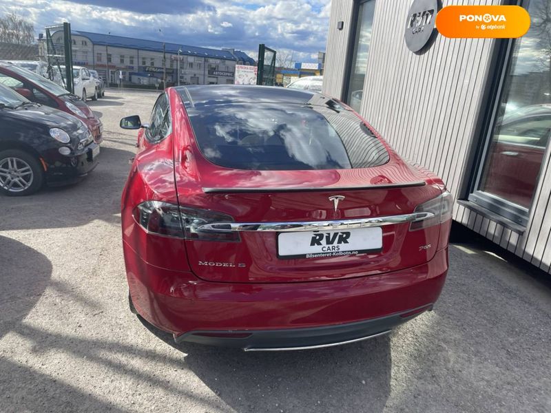 Tesla Model S, 2014, Електро, 136 тис. км, Ліфтбек, Червоний, Тернопіль 33460 фото