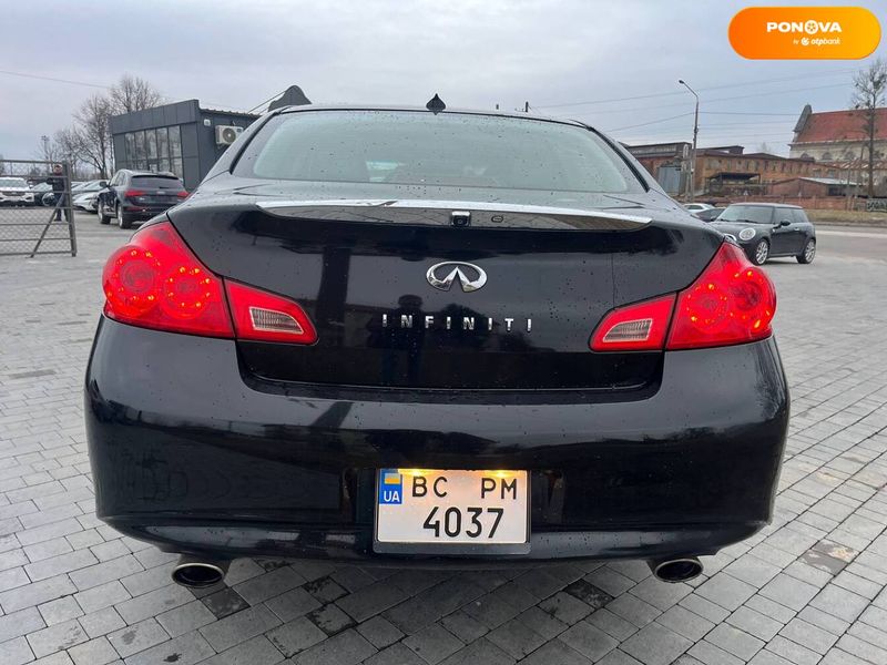 Infiniti G25, 2010, Бензин, 2.5 л., 200 тыс. км, Седан, Чорный, Львов 21673 фото