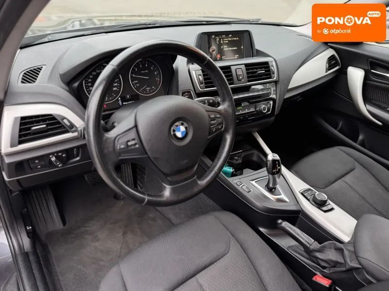 BMW 1 Series, 2017 р., Бензин, 142 тис. км, Хетчбек, Чорний, Дніпро (Дніпропетровськ) AT-10405858 фото