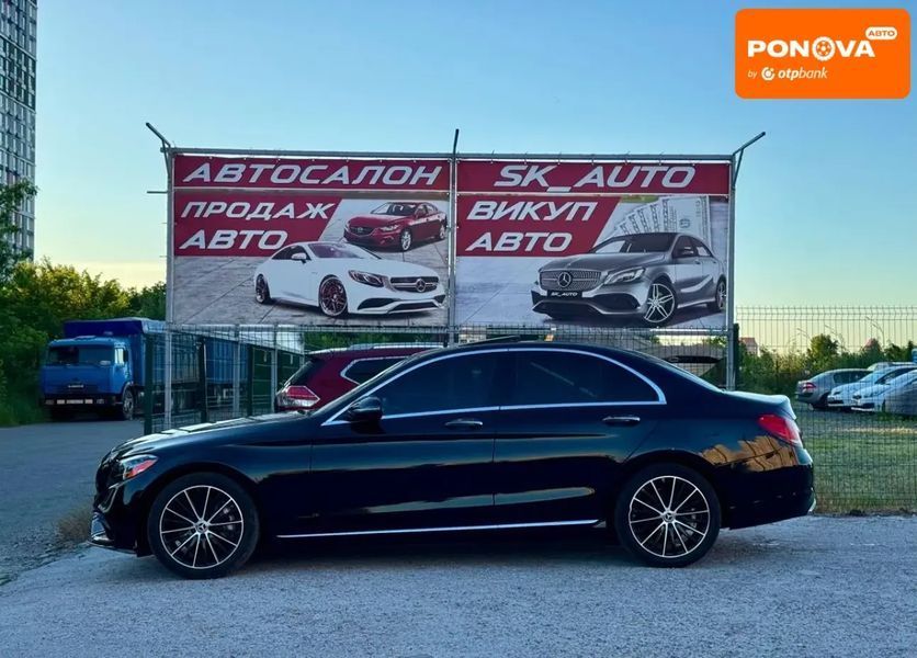 Mercedes-Benz C-Class, 2021 р., Бензин, 61 тис. км, Седан, Чорний, Київ AT-10418065 фото