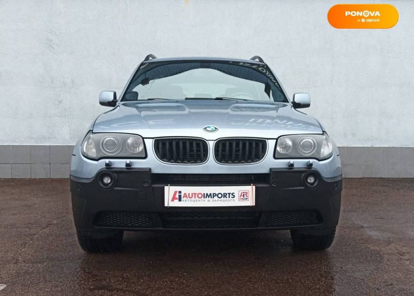 BMW X3, 2004, Газ пропан-бутан / Бензин, 3 л., 316 тыс. км, Внедорожник / Кроссовер, Серый, Киев 39666 фото