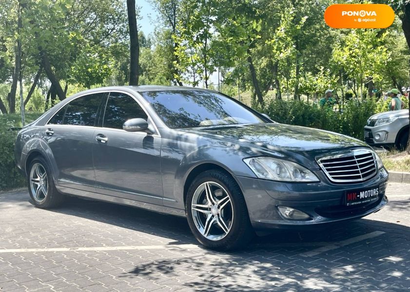 Mercedes-Benz S-Class, 2006, Бензин, 4.7 л., 290 тис. км, Седан, Сірий, Київ 110463 фото