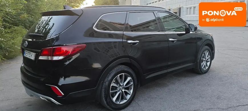 Hyundai Grand Santa Fe, 2017 р., Бензин, 85 тис. км, Позашляховик / Кросовер, Чорний, Дніпро (Дніпропетровськ) AT-10418566 фото