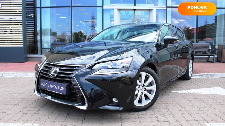 Lexus GS, 2017, Бензин, 2 л., 59 тис. км, Седан, Чорний, Київ 97422 фото