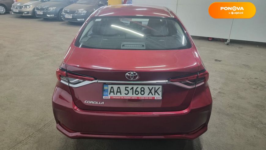 Toyota Corolla, 2019, Бензин, 1.6 л., 111 тис. км, Седан, Червоний, Київ 107620 фото