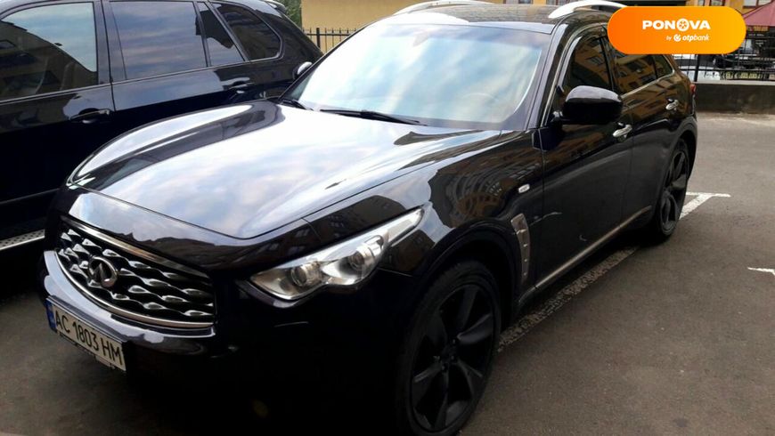 Infiniti FX 35, 2009, Бензин, 3.5 л., 176 тыс. км, Внедорожник / Кроссовер, Коричневый, Луцк Cars-Pr-65576 фото