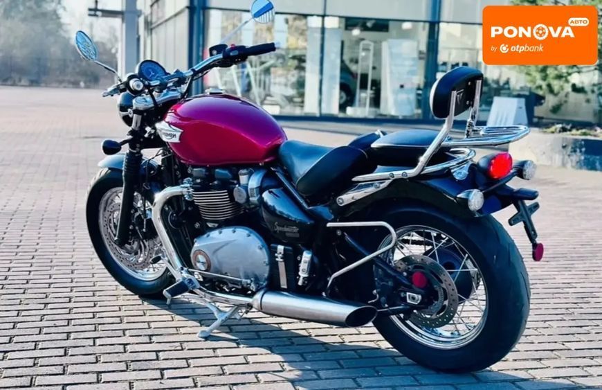 Triumph Bonneville, 2018 р., Бензин, 13 тис. км, Мотоцикл Круізер, Червоний, Рівне AT-10412736 фото