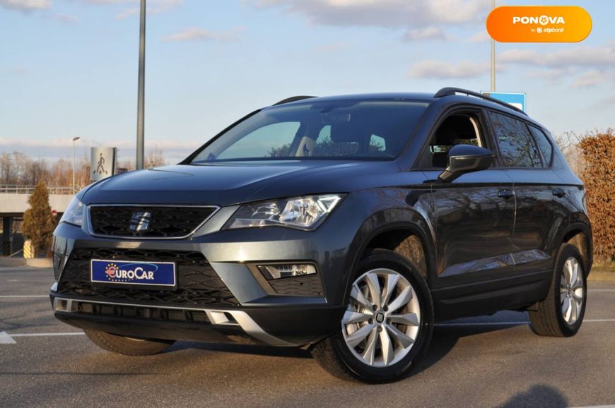 SEAT Ateca, 2017, Дизель, 1.6 л., 167 тыс. км, Внедорожник / Кроссовер, Серый, Киев 27558 фото