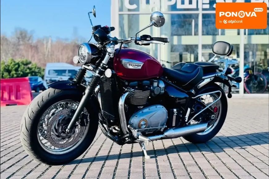 Triumph Bonneville, 2018 р., Бензин, 13 тис. км, Мотоцикл Круізер, Червоний, Рівне AT-10412736 фото