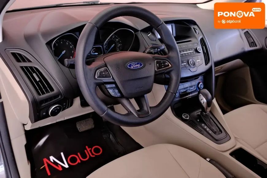 Ford Focus, 2017 р., Бензин, 139 тис. км, Хетчбек, Сірий, Одеса AT-10416507 фото