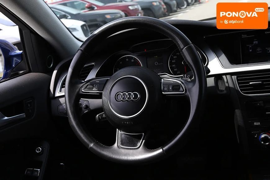 Audi A4, 2013 р., Бензин, 188 тис. км, Седан, Синій, Київ AT-10418345 фото