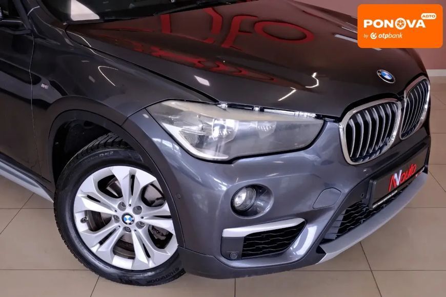 BMW X1, 2018 р., Дизель, 104 тис. км, Позашляховик / Кросовер, Сірий, Одеса AT-10416401 фото