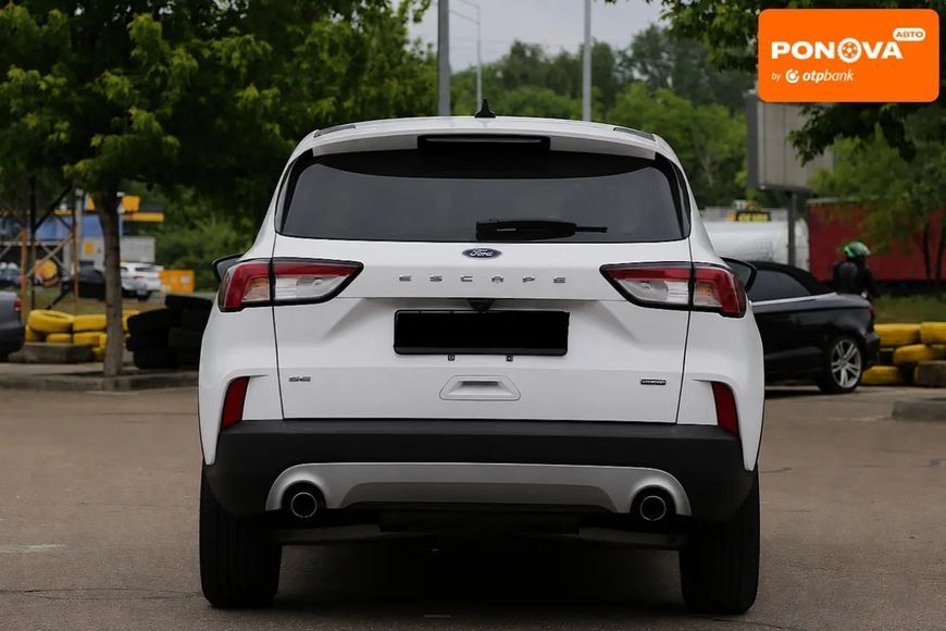 Ford Escape, 2022 р., Гібрид (HEV), 15 тис. км, Позашляховик / Кросовер, Білий, Київ AT-10417831 фото