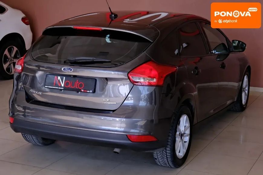 Ford Focus, 2017 р., Бензин, 139 тис. км, Хетчбек, Сірий, Одеса AT-10416507 фото